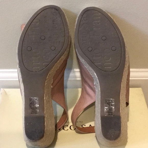 Franco Sarto Espadrille Wedge Sandals / Summer Shoes - Picture 4 of 4